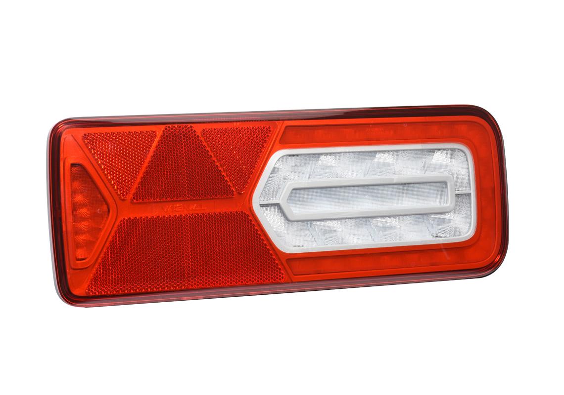 Rear lamp LED Right 24V, additional conns, triangle